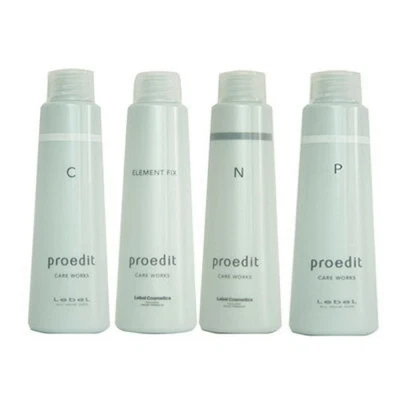 LebeL Professional Edit Care Works C,E,N,P 4Peaces Set 150ml each Hair care - Image 1 of 2