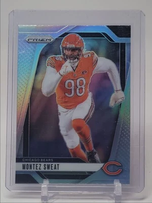 MONTEZ SWEAT 2024 PANINI PRIZM NFL FOOTBALL SILVER BEARS Q4086 - Image 1 of 2