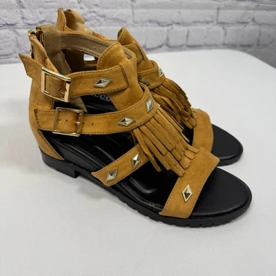 Sandalia gladiador con flecos Bucco Capensis  Foto 1 de 4