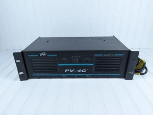Amplificador estéreo profesional Peavy PV-4C 250 WPC, 2 canales enciende envío gratuito - Imagen 1 de 6