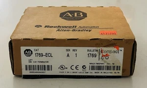 Allen Bradley 1769-ECL Ser. Tapa izquierda, E/S compacta, caja abierta nueva - Imagen 1 de 4