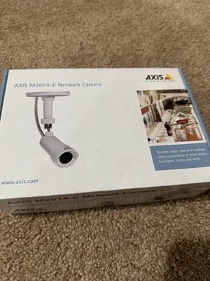New Axis Communications 0549-001 M2014-E Compact Bullet Outdoor IP Camera - Image 1 of 3