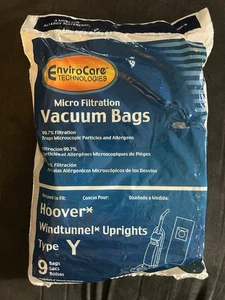 EnviroCare Hoover Type Y Bags - 9 Pack - Picture 1 of 2