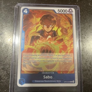 OP10-049 Sabo R - One Piece TCG - Royal Blood English. Ships Same Day - Picture 1 of 3