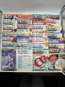 Vintage Dr. Dobb's Journal 1990 To 1997 Approx. 85 Computer Magazines - Picture 1 of 4