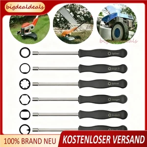 Vergaser Schraubendreher Einstellwerkzeug Modelle Kettensäge Motorsägen 6 Stück - Picture 1 of 7