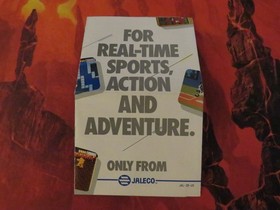 Jaleco NES Promo Insert Nintendo Jaleco (Manual) GOAL! Bases Loaded RoboWarrior
