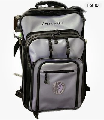 Maleta de viaje y mochila desmontable American Girl (2 en 1) - excelente usada Foto 1 de 4