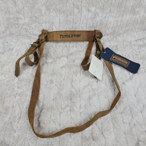 Pendleton Blanket Holder Anthropologie Home Leather Travel Western Boho Hippie - Picture 1 of 4