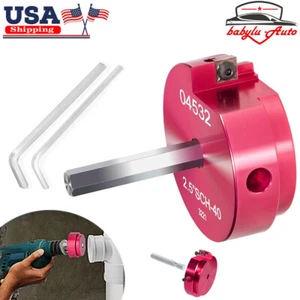 PPR250/04532 PVC Pipe Reamer 2-1/2" Head Fitting Saver Tool with 3/8" Hex Shaft - Picture 1 of 10