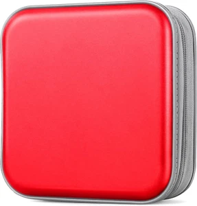 CD Case, Dvds Wallet Holder, CD/DVD Case Wallet 40 Discs Heavy Duty Bag Binder S - Picture 1 of 12