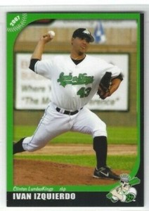 2007 Clinton LumberKings (Class A-Texas Rangers) Ivan Izquierdo