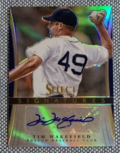 Tim WAKEFIELD 2013 Panini Select Signatures Silver Prizm Refractor AUTO #TW 6/25 - Picture 1 of 2