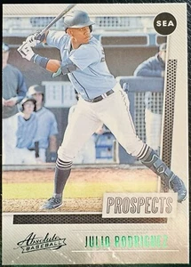 2021 Panini Absolute - Prospects Green #P-6 Julio Rodriguez (RC) Mariners - Picture 1 of 2
