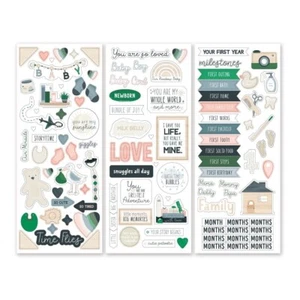CREATIVE MEMORIES Lullaby Lane Designer Stickers - 3/pack NEW -SEALED 2022 NLA - Picture 1 of 5