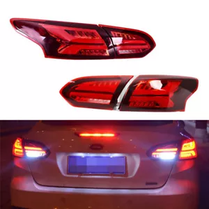 For Ford Focus 2015-2018 Red LED Tail Light Brake Lamp Sequential Signal LH+RH - Bild 1 von 10