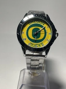 Oregon Ducks NCAA Stainless-Steel Watch NEW - Picture 1 of 9