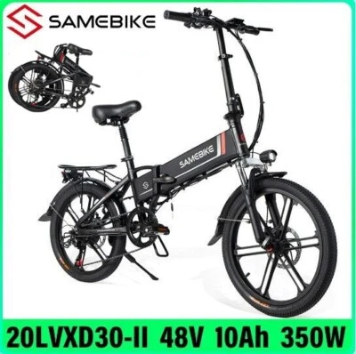 Samebike 20LVXD30-II 350W Elektrofahrrad 20 Zoll Klappbar Fahrrad 10.4AH Ebike