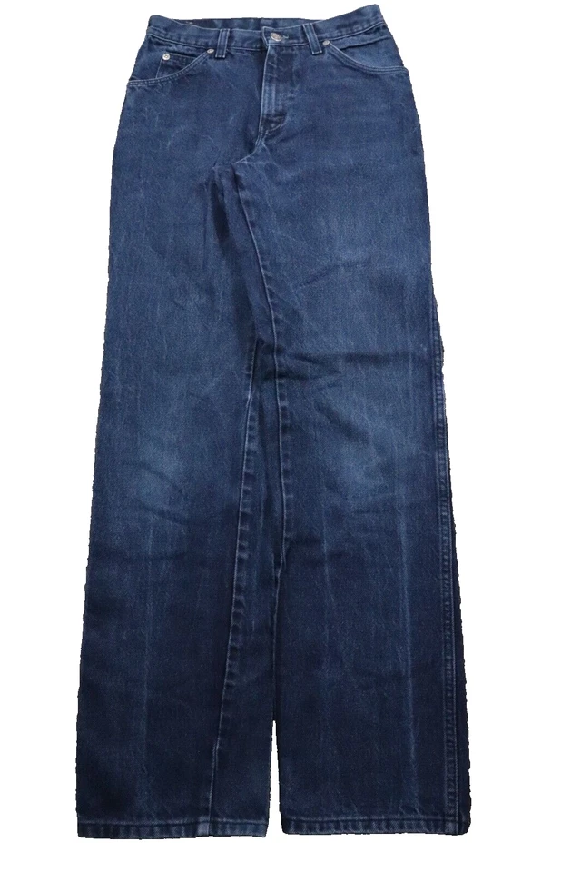 Dickies Vintage 80s Skinny Jeans Talon Zipper Men's 28x32 Grunge Workwear - Image 1 of 4