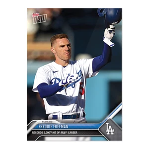 FREDDIE FREEMAN 2023 TOPPS NOW #498 LOS ANGELES DODGERS š„ - Picture 1 of 2