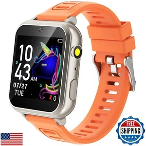Cosjoype Kids Smart Watch Girls Gifts Age 5-12, 24 Puzzle Games HD Video Came - Picture 1 of 5