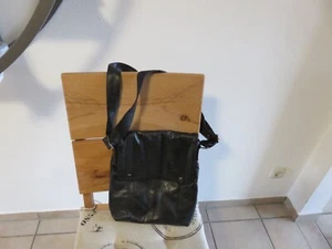 Damen - Umhängetasche schwarz/ LEDER FA. Hamled Hamburg - Bild 1 von 1
