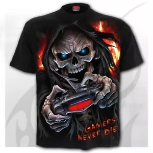 Spiral Direct Respawn Boys T-Shirt Kids Skeleton Gaming - Picture 1 of 10
