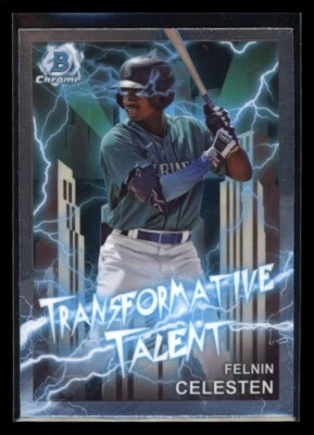 FELNIN CELESTEN 2023 Bowman Chrome Draft Transformative Talent #TT-1 C2 - Image 1 of 2