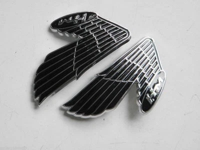 Juego HONDA CL90 S90 Z S90ZK1 TS50DX TS50 CL70 tanque de combustible de gasolina emblema insignia revestimiento Foto 1 de 4