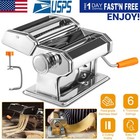 Stainless Steel Pasta Maker Fettuccine Noodle Roller Machine/Rolling Pin Mat Set