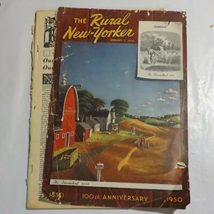 Vintage The Rural New Yorker Farming Farm Agriculture January 7 1950 N7 - Picture 1 of 1