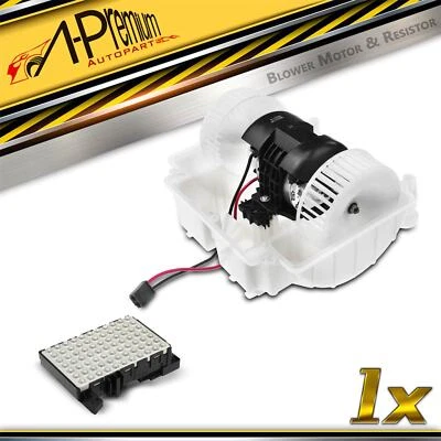 New Front HVAC Blower Motor & Resistor Kit for Mercedes-Benz C216 CL550 S63 AMG - Image 1 of 4