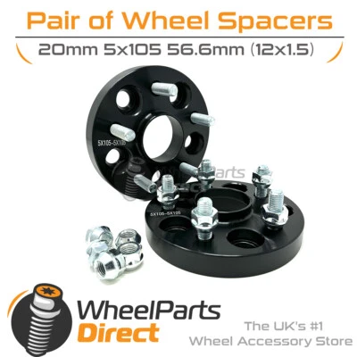 Separadores de rueda atornillables 5x105 56,6 20 mm para Chevrolet Aveo 1,3/1,6 [T300] 11-15 Foto 1 de 4