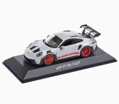 1/43 Porsche 911 992 GT3 RS Ice Grey Resin Model Car by Spark WAP0201530P001 - Image 1 of 4