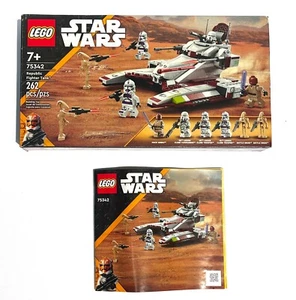 Lego Star Wars 75342 Republic Fighter Tank BOX INSTRUCTIONS ONLY - Picture 1 of 6