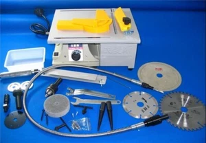 Multifunctional Mini Polisher/ Driller 220V Electric Grinder Bench Lathe Mach ku - Bild 1 von 2