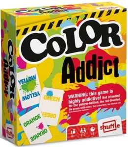 Shuffle Colour Addict | Fast-Paced Colour Matching Card Game for All Ages - Picture 1 of 2
