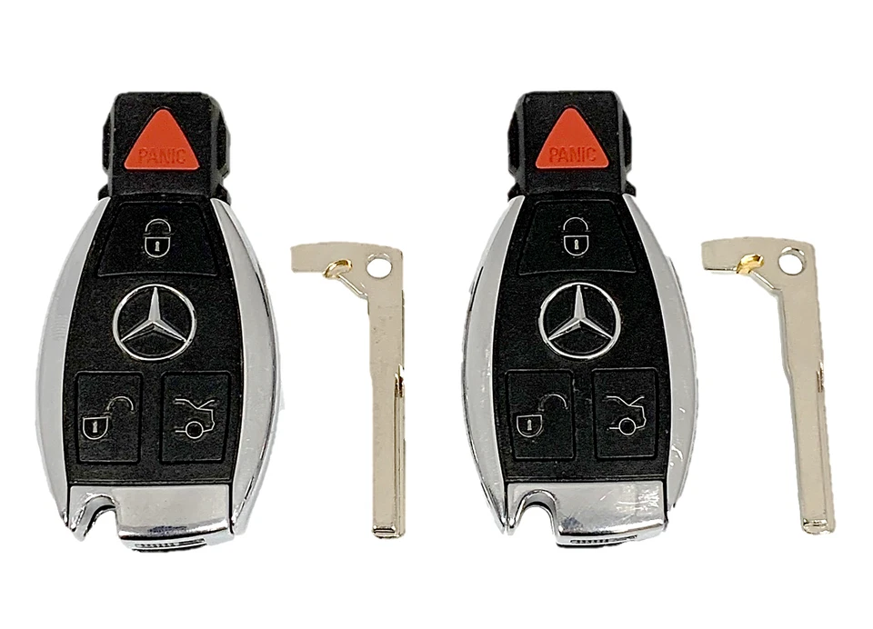 2017 2018 Mercedes-Benz GLE350 OEM Remotes + Uncut Keys IYZDC07 DC10 DC11 DC12 - Image 1 of 4