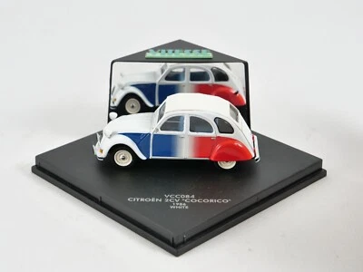 Velocità 1/43 VCC084 Citroen 2CV Cocorico 1968 Bianco - Immagine 1 di 4