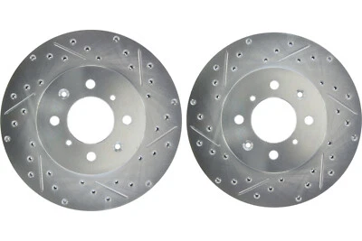 前对 Stoptech 盘式制动转子适用于 2010 - 2014 年本田城 (44475) — 第 1/4 张图片