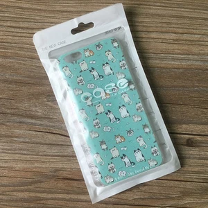 Self Seal Hang Hole Plastic Retail Bags Packaging For Cell Phone Case Cover - Picture 1 of 13