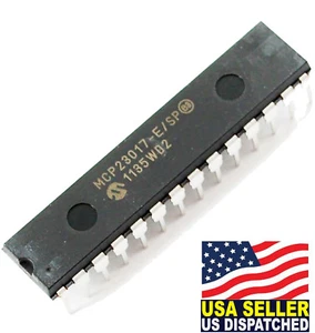 Microchip MCP23017-E/SP DIP28 Espansore I/O 16 bit con interfaccia I2C IC - Foto 1 di 4