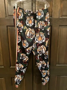 Victorious Lounge Jogger Pajama Tiger Print Drawstring Pants Men's XL...NEW.... - Picture 1 of 7