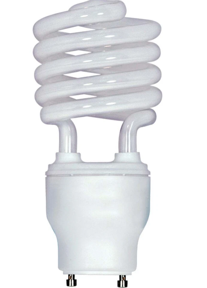 Satco S8207120W Equivalent Warm White GU24 Base T3 Spiral CFL Light Bulb - Image 1 of 1