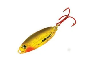 Northland Tackle BRS3-12 Buck Shot Rattle Spoon Gold Shiner Lure 1/8 oz - Picture 1 of 1