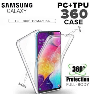 360° Clear Case Cover For Samsung Galaxy A53 A33 A13 A82-5G A72 5G A14 A53 - Picture 1 of 4