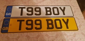 Private number plates boy - Picture 1 of 1