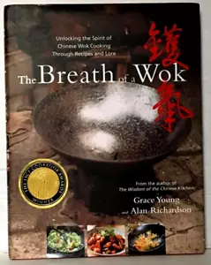 Breath of a Wok Unlocking the Spirit of Chinese Wok Cooking, 1st Ed, Signed! - Picture 1 of 12