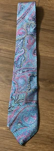 Christian Dior Herren-Krawatte - Paisley-Krawatte aus 100 % Seide unscharf - Bild 1 von 3