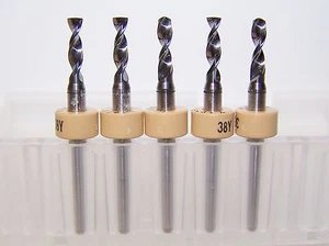 (5) NEW #38 (.1015") Printed Circuit Board Drills (PCB) 100.1015.400 - Picture 1 of 1
